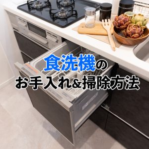 簡単にできる！食洗機の掃除・毎日のお手入れ方法を紹介