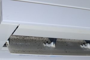 カビの生えたエアコン