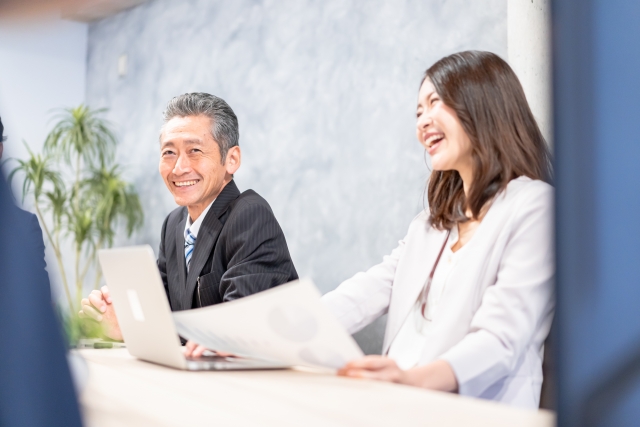 クライアントとの商談