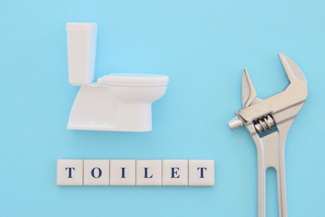 トイレと工具