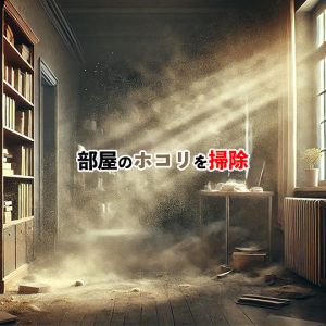部屋のホコリをなくす方法！簡単にできる掃除のコツと予防策