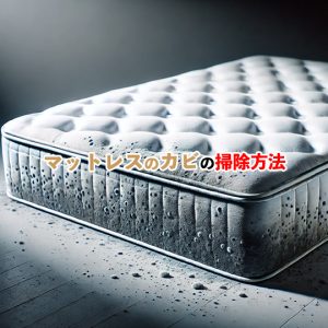 マットレスのカビを簡単に取る方法！効果的な掃除と予防方法を紹介