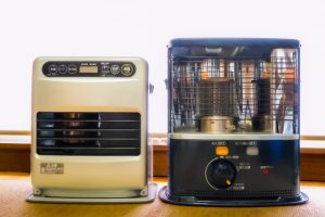 石油ストーブ2つ