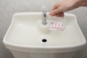 トイレタンクに重曹