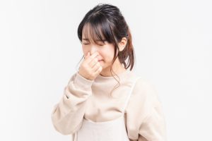 ニオイが気になる女性