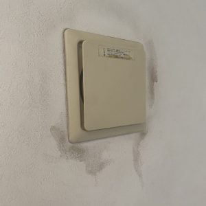 汚れている換気口