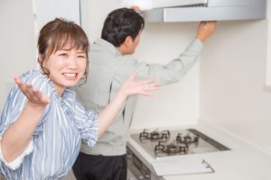 困っている女性