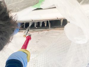 エアコンの分解洗浄